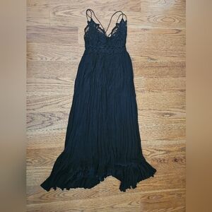 Free People Adella Combination Lace Maxi Dress